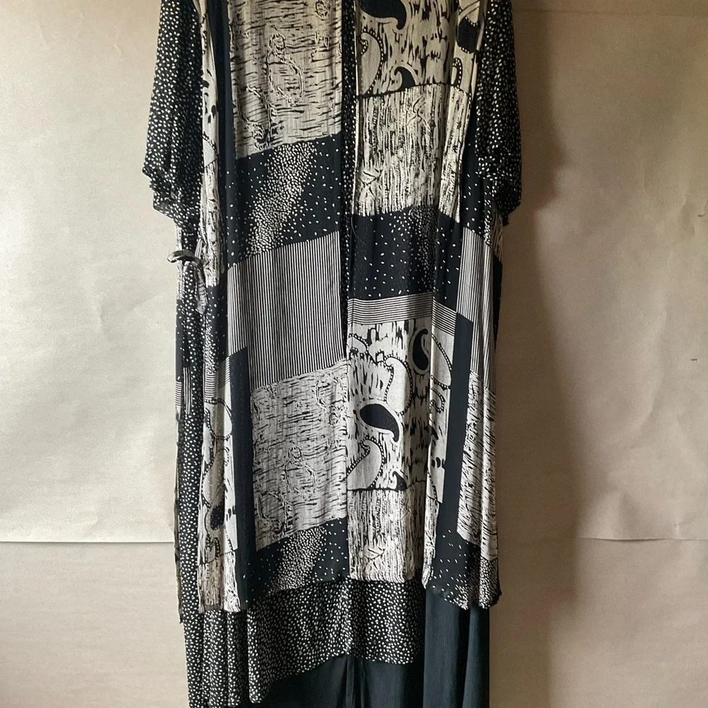 Anna Maxwell dress. Black and white. Size 20W - Picture 9 of 12